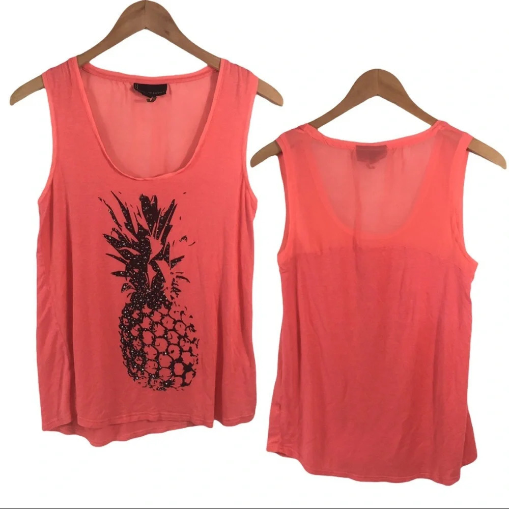 WS350 I Jeans by Buffalo Pineapple Blouse Top S